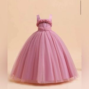 Shein girls formal dress